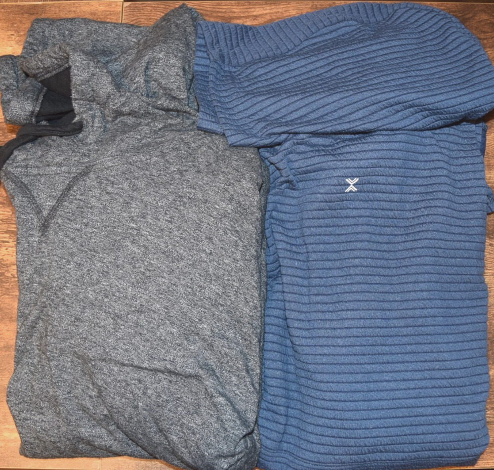 ~ 2 PC LOT BUNDLE Men’s 4XLT AND 4XL Vest / Hoodie ~